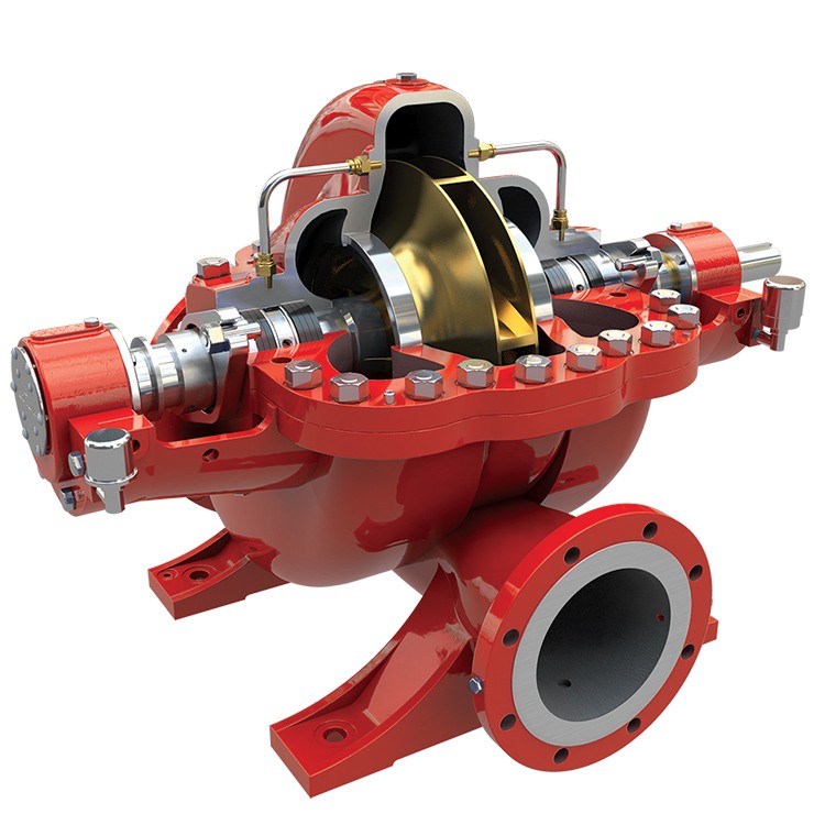 Split Case Horizontal Fire Pump by Ruhrpumpen Systems