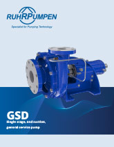 GSD General Purpose Centrifugal Pump Brochure Download