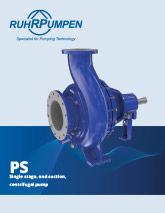 PS Single Stage Pump Brochure Download