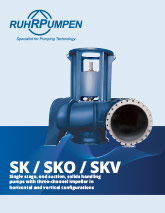 Sewage Pumps Vertical and Horizontal Installation Brochure