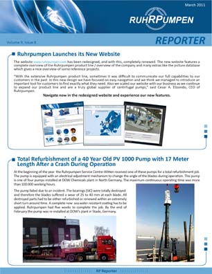 Newsletter March 2011 - English