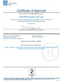 RP UK - ISO 9001:2015 certificate