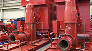 RP fire VTP vertical pump skid