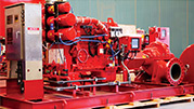 RP fire horizontal pump skid