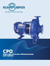 CPO ANSI process pump brochure