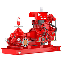 Diesel fire pump by Ruhrpumpen