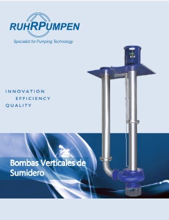 VSP Bomba Vertical de Sumidero Descarga Folleto